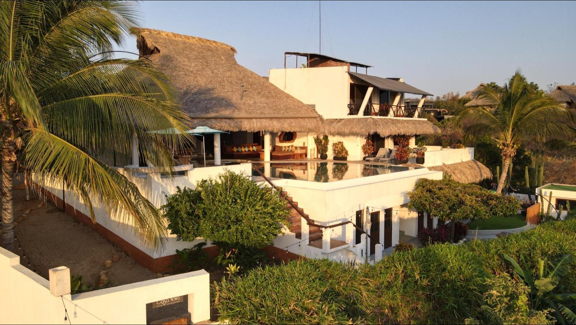 Casa Nova, Infinity Pool, Ocean View, Private Beach Acces, Starlink Puerto Escondido  Exteriör bild